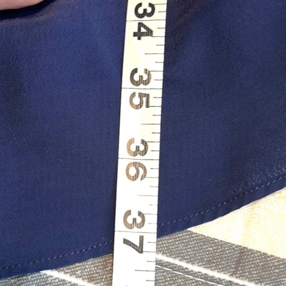 💙Lulu’s, Any Sway, Shape, or Form, Navy-Blue Lace Halter Dress, Size Small - Picture 13 of 14